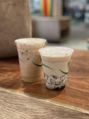 White Mocha and Coffee Jelly Latte