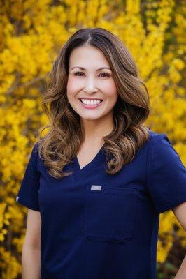 Brooke Garcia, PA-C, is a Board-Certified Physician Assistant with over ten years of experience practicing dermatology!