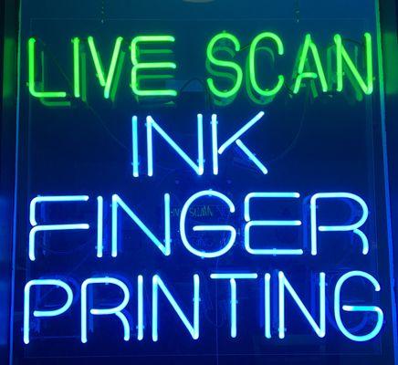 Livescan and Ink Fingerprinting