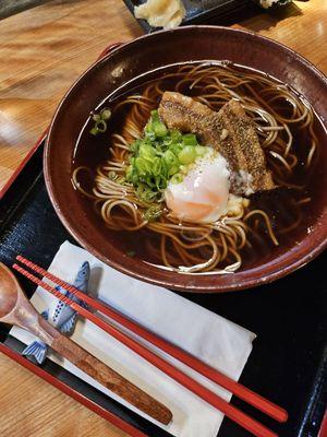 Kauai (pork belly) soba. Very delish on a cold night