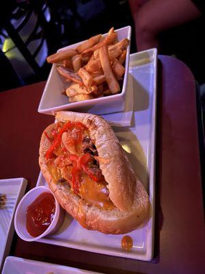 Philly Cheesesteak Sandwich