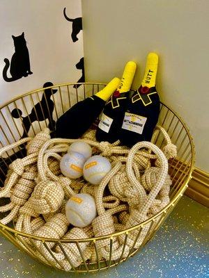 Dog Toys in the Waiting Area-5/23