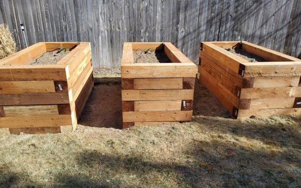 Raised beds