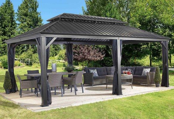 Get your gazebo this summer and don't miss out!  Link https://www.homedepot.com/p/311421971