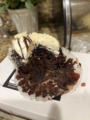 S'more's cupcake