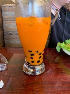 Chai tea boba