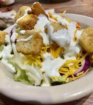 Side Salad - with Ranch.