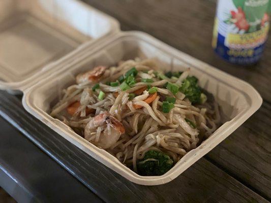 Udon Noodle with Shrimp