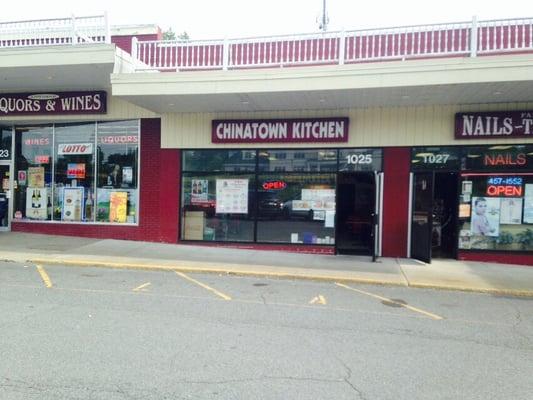 Store front, Family Dollar plaza in Scott's Corners @ the intersection of 17k and 208