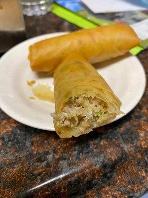 Homemade Pork Egg Rolls