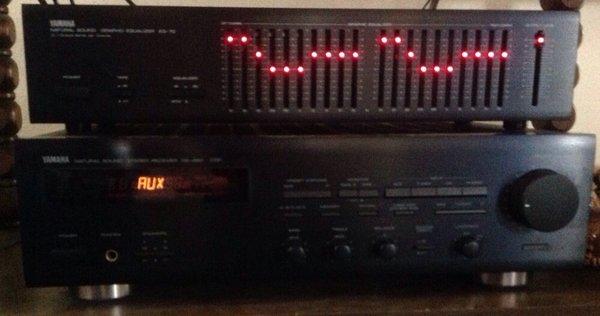 Yamaha Stereo receiver and EQ