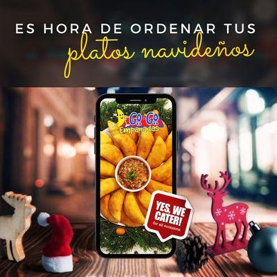 Christmas plates, tamales, empanadas, arepas, desserts and more...