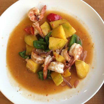 Mango shrimp