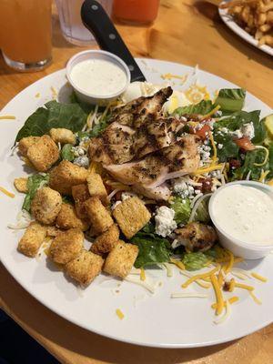 Chicken club salad