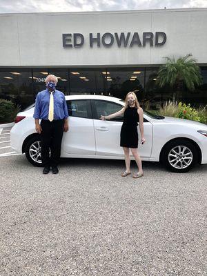 Great job Tom for selling this beautiful pre owned 2018 Mazda 3 Hatchback! It's good to have you on our team!