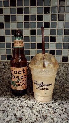 Root beer float