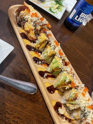 Crazy dragon roll