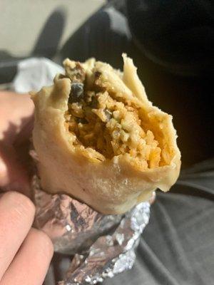 Carne asada super burrito