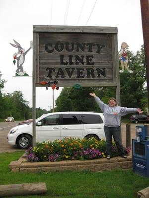 Welcome to the County Line Tavern located on County Road G and Polk Barron County Line in NW Wisconsin.