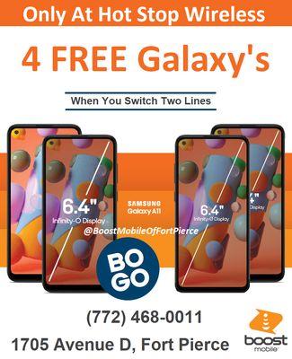 Buy 1 Get 1 Free Samsung A11 ( When You Switch Today )