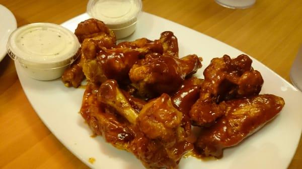 Honey bbq wings