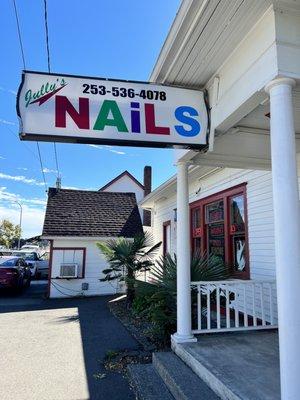 Entrance of Jully's Nails