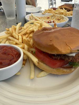 Fried Chicken sandwich / truffle fries