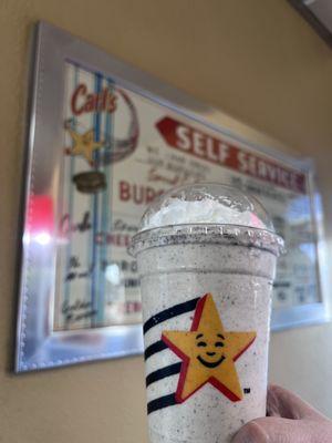 Hand-Scooped Ice-Cream Shakes (Oreo Cookies, and cream )