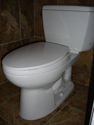 New toilet.