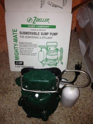 Ask me about Zoeller Pumps