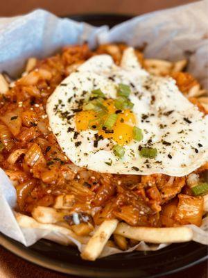 Cheesy Kimchi Fries