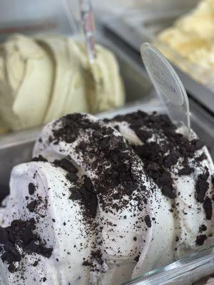 Oreo gelato