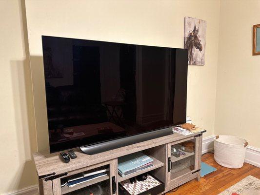 My sweet discounted floor model TV TV 5 years later!