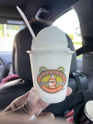 Jeremiah's lemon Italian ice