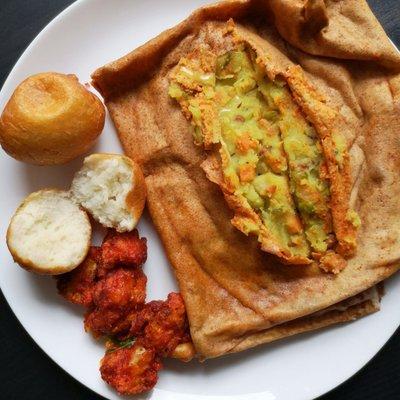 Kara Masala dosa, Mysore Bajji, Gobi 65