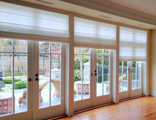 Don't let the sun taint your window treatments. We clean them in place!