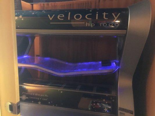 I love this Velocity tanning bed! Planet Beach Harbour Village is the best of the best!!!