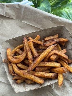 BBQ seasoned french fries