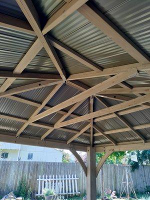 All of the work that goes into building a Gazebo