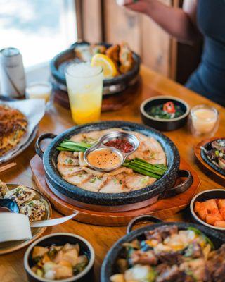 Garlic Suyuk and Yuzu Ade