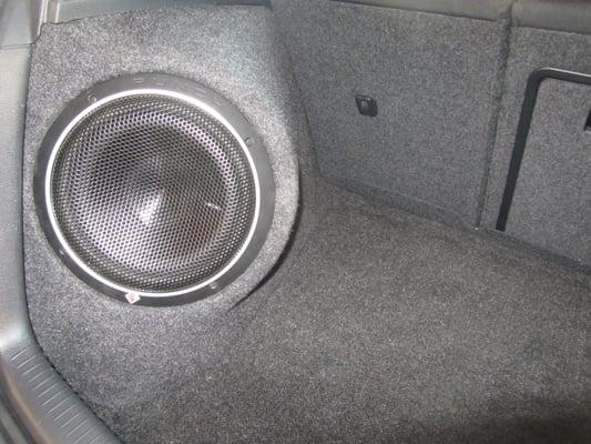 VW GTI OEM Subwoofer Integration