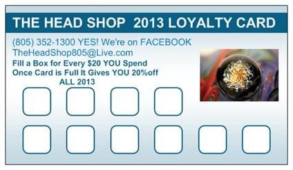 Our Loyalty Card can't be beat!