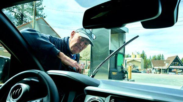 Bill is so very sweet. Always happy to clean your windows