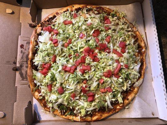 Bonetti's Large Taco Pizza