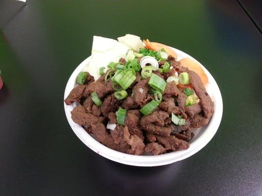 Beef Veggie Bowl