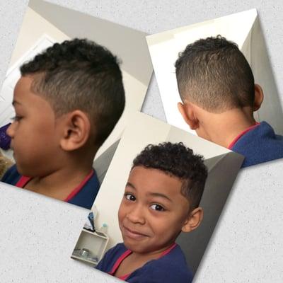 Seni loves his cut. Thanks D!