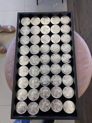 Bullion silver rounds