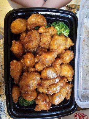 Orange chicken