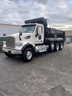 Peterbilt Dump Truck. Available for hire.