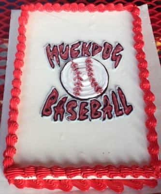 Thank you Union Lake DQ, for the amazing ice cream cake for our baseball team. They did even charge more for custom decorations.